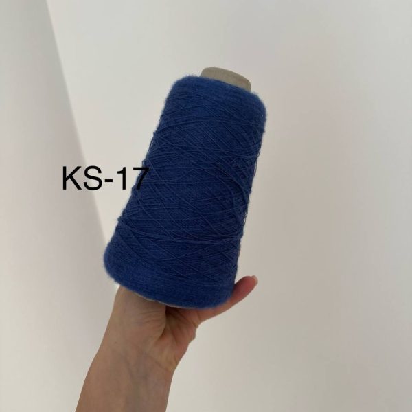 Kašmirs ar zīdu (70% kašmirs, 30% zīds) KS-17
