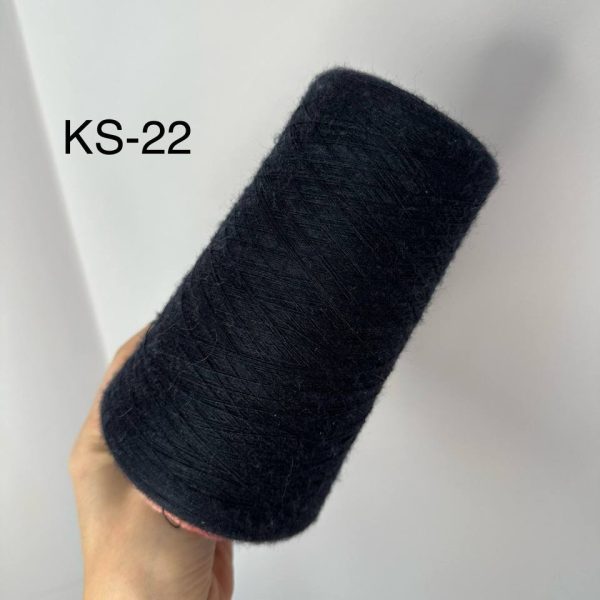 Kašmirs ar zīdu (70% kašmirs, 30% zīds) KS-22