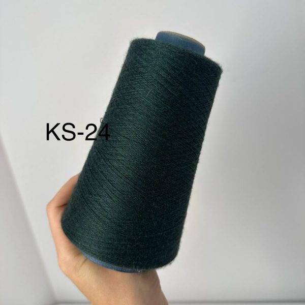 Kašmirs ar zīdu (70% kašmirs, 30% zīds) KS-24