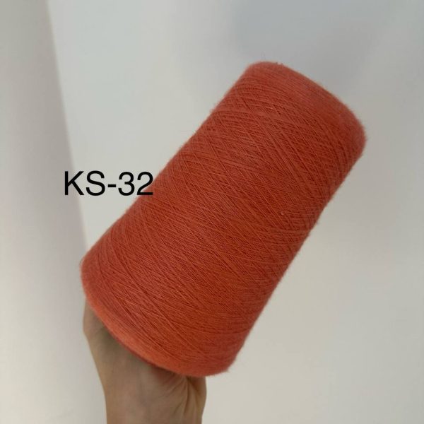 Kašmirs ar zīdu (70% kašmirs, 30% zīds) KS-32