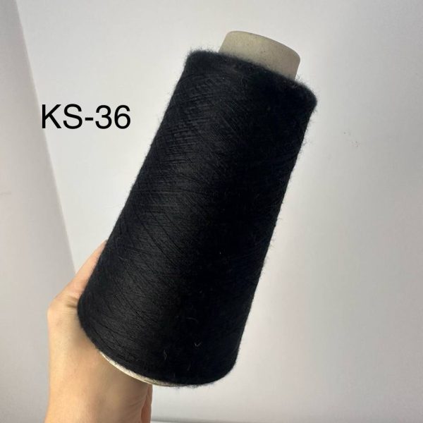 Kašmirs ar zīdu (70% kašmirs, 30% zīds) KS-36