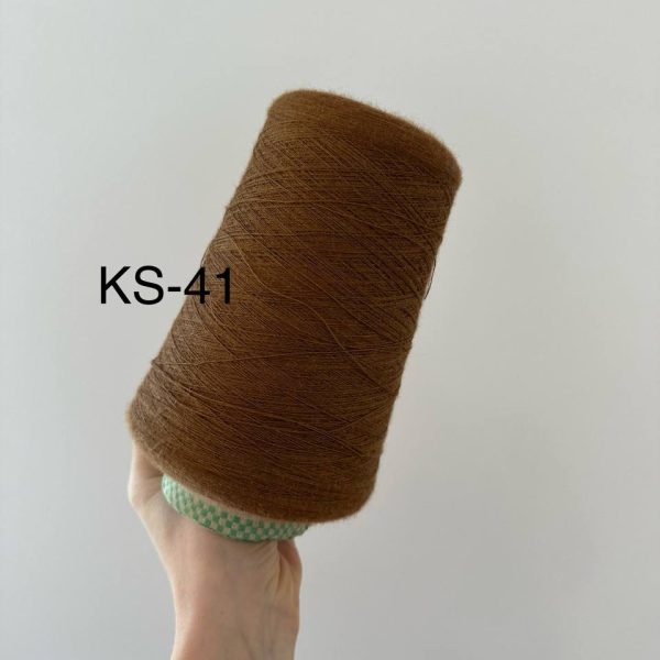 Kašmirs ar zīdu (70% kašmirs, 30% zīds) KS-41