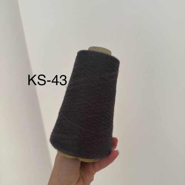Kašmirs ar zīdu (70% kašmirs, 30% zīds) KS-43