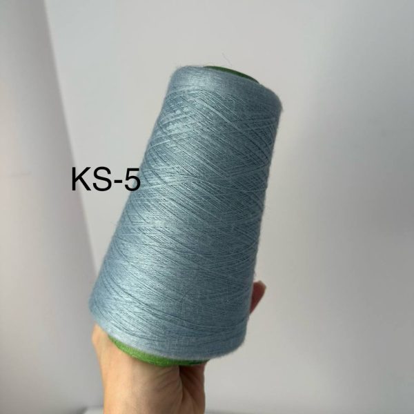 Kašmirs ar zīdu (70% kašmirs, 30% zīds) KS-5