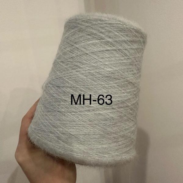 Mohers (38% super kid mohair, 38% merino, 19% poliamīds, 5% elastāns) MH-63