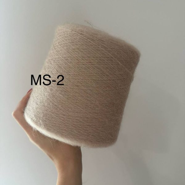 Mohers ar zīdu (70% mohers, 30% dab. zīds) MS-2