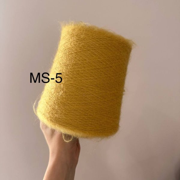 Mohers ar zīdu (70% mohers, 30% dab. zīds) MS-5