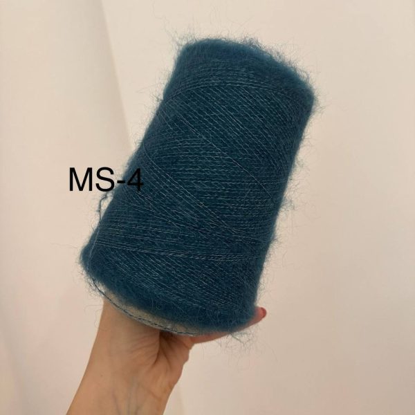 Mohers ar zīdu (70% mohers, 30% dab. zīds) MS-4
