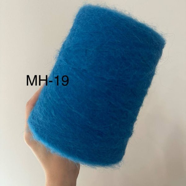 Mohers (68% mohairs, 32% poliamīds) MH-19