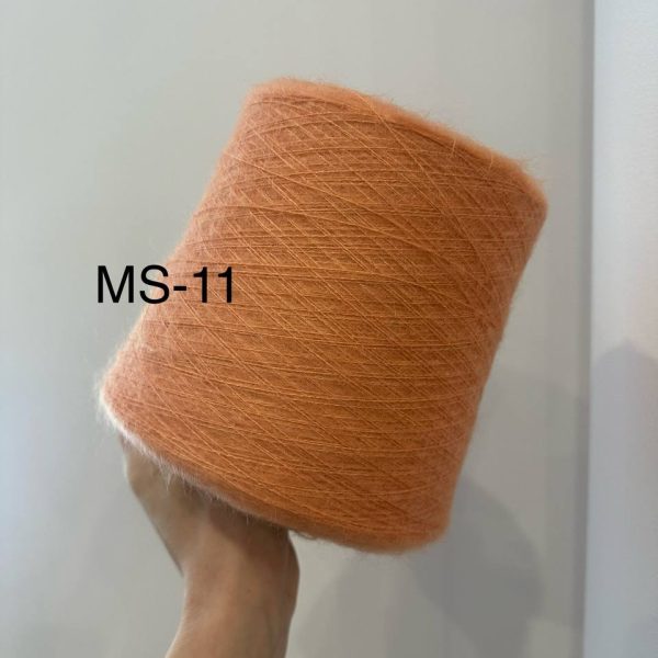 Mohers ar zīdu (70% mohers, 30% dab. zīds) MS-11