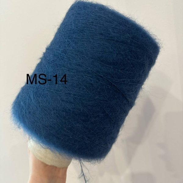 Mohers ar zīdu (70% mohers, 30% dab. zīds) MS-14