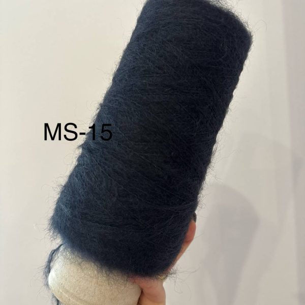 Mohers ar zīdu (70% mohers, 30% dab. zīds) MS-15
