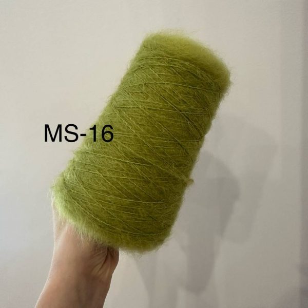 Mohers ar zīdu (70% mohers, 30% dab. zīds) MS-16