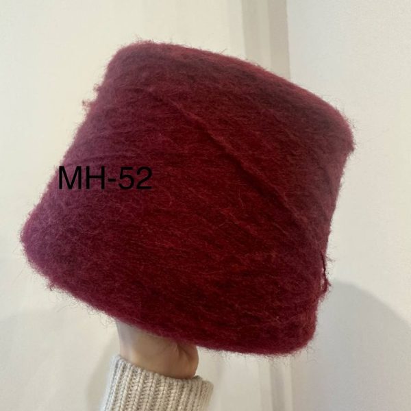 Mohers (30% mohair, 22% poliamīds, 20% merino, 15% viskoze, 13% akrils) MH-52