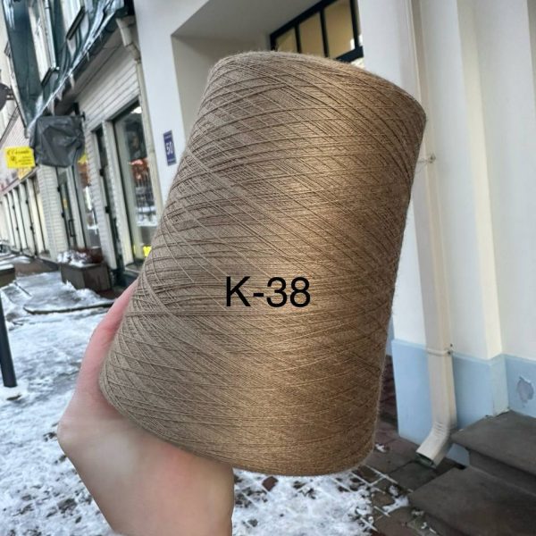 Kašmīrs CARIAGGI (60% merino, 30% dab.zīds, 10% kašmīrs) K-38