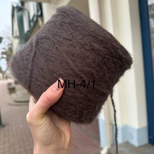 Mohērs (52% super kid moher, 35% merino, 13% poliamīds) MH-4/1